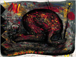 le feu et l'image de la mort